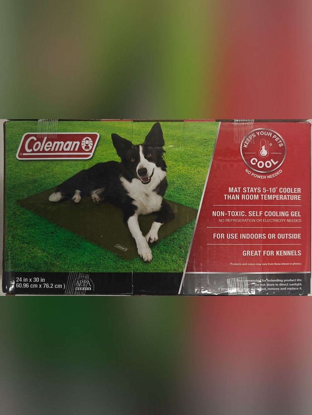 Coleman Green Cooling Mat for Dogs
